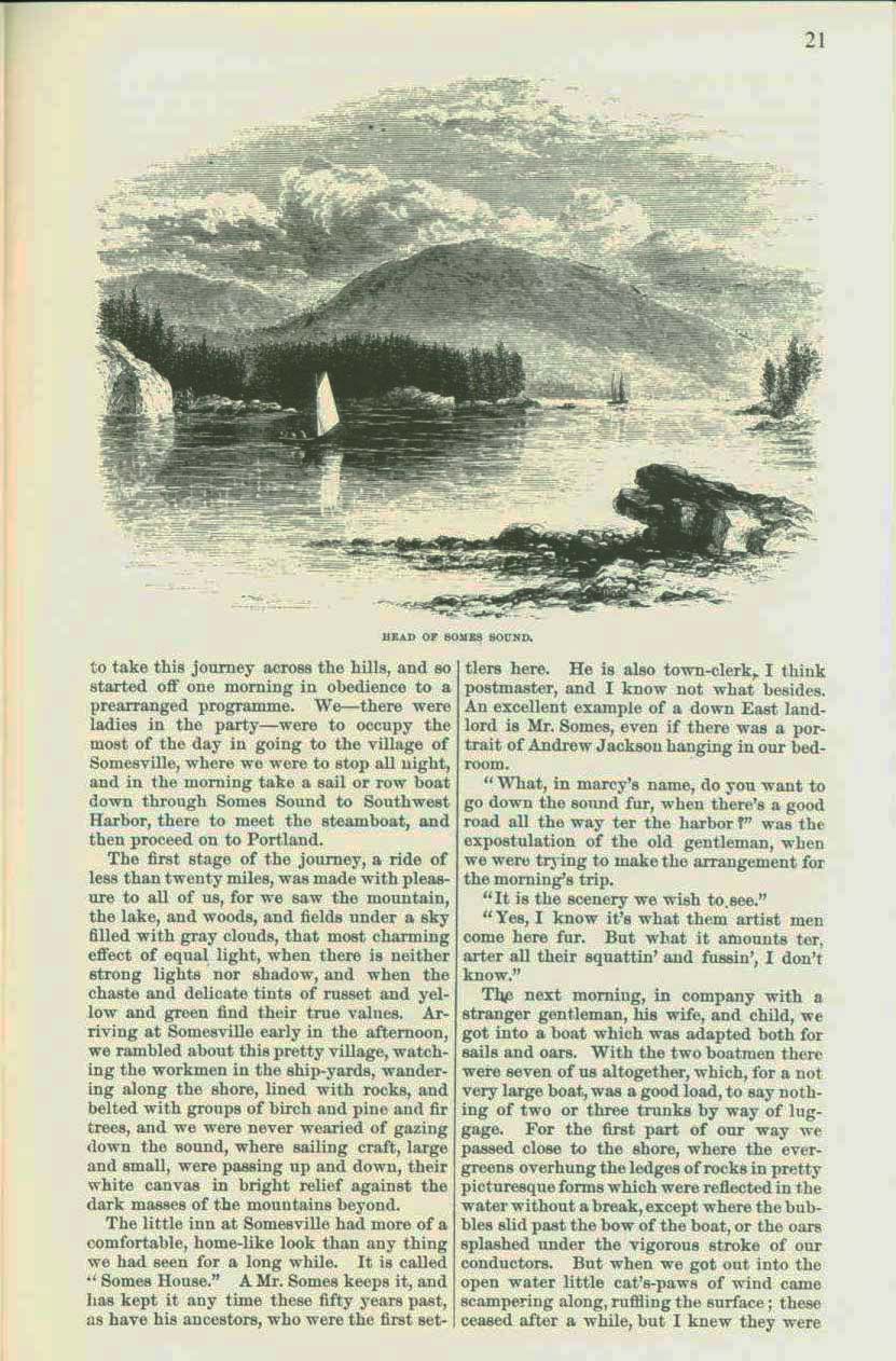 Mount Desert, 1872: an early history of the Maine island that is now Acadia National Park. vist0029h